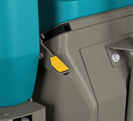 S16 Hopper Latch Yellow